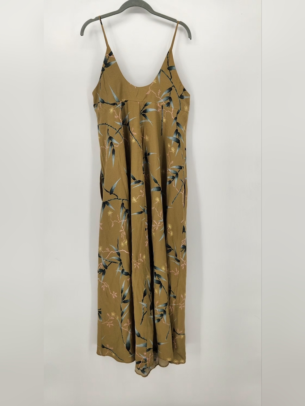 COS v neck slip maxi dress Size 10 Spring,summer Dress 100%cotton. - Picture 3 of 8